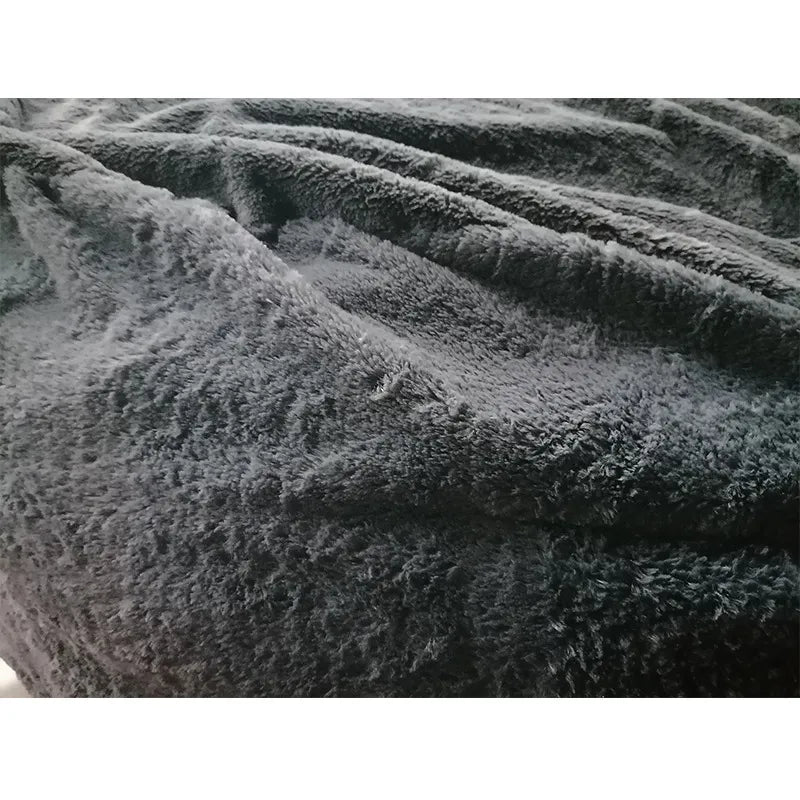 Cozy Faux Fur Bean Chair