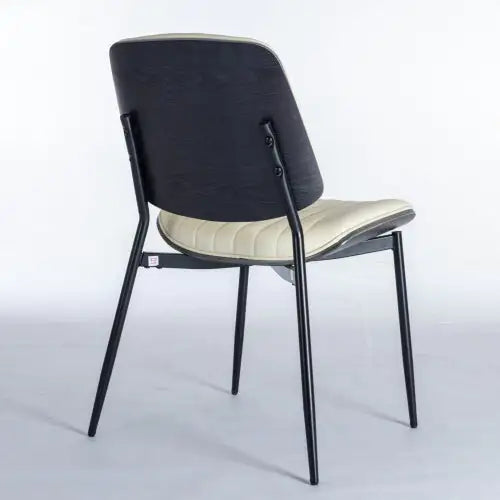 Mid-Century Chic Dining Chair Duo