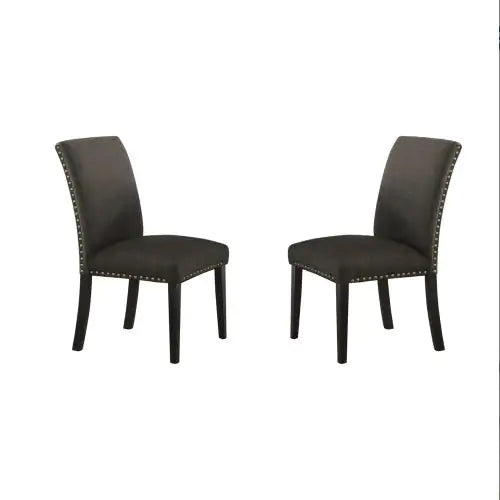 Ash Black Parson Side Chairs Set of 2