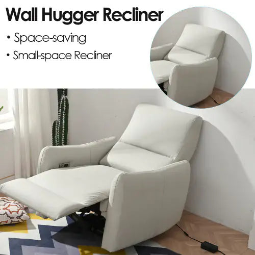 Charge & Relax: USB Port Enabled Electric Recliner