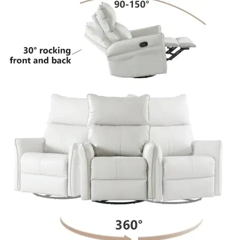 Swivel Glide Recliner Lounge Chair