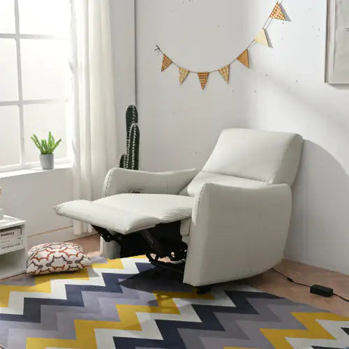 Charge & Relax: USB Port Enabled Electric Recliner