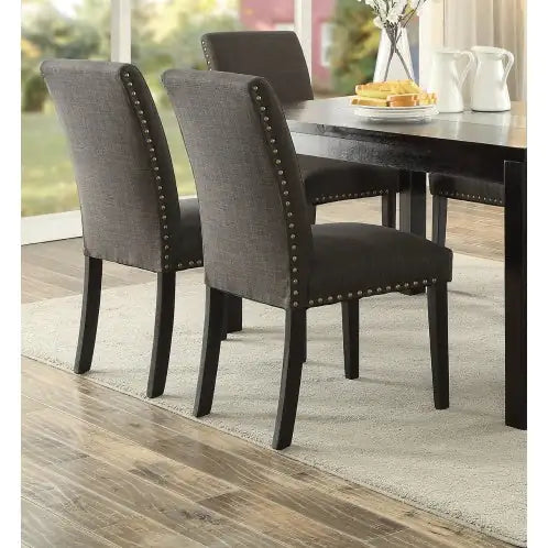 Ash Black Parson Side Chairs Set of 2