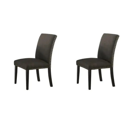 Ash Black Parson Side Chairs Set of 2